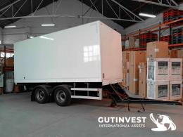 13  -  Enclosed box trailer - 2 axles