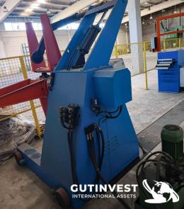 3  -  Sheet metal uncoiler and flattener