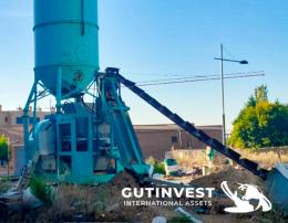 1  -  Concrete plant 26 m3/h.