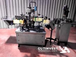 1  -  Complete wine bottling line of 1800 bottles/hour