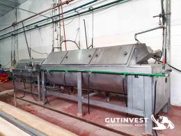 6  -  Stainless steel scalder - 4 meters