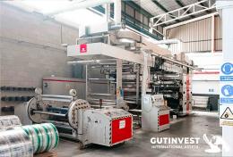 1  -  Flexographic printing machine - 6 colours