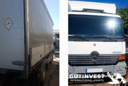 3  -   Truck open box with tarpaulin
