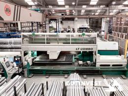 1  -  Tube and sheet laser cutting machine