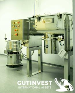 1  -  Mixer for solids and powders