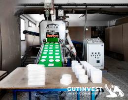 1  -  Línea completa para la producción de productos cerámicos