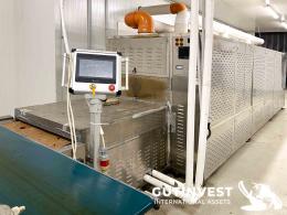 1  -  Microwave Oven Dryer for food industry