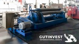 1  -  Plate rolling bending machine