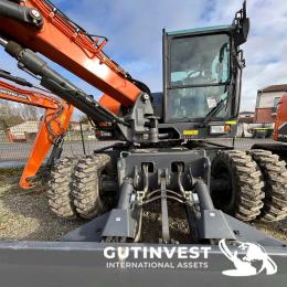 1  -  Wheeled excavator