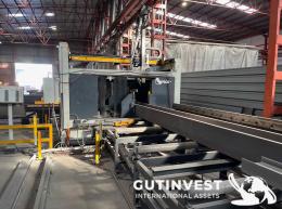 1  -  Línea de corte de vigas automática CNC