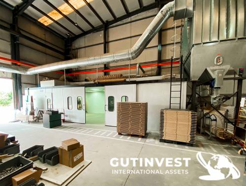Pressurized and Climate-Controlled Paint Booth