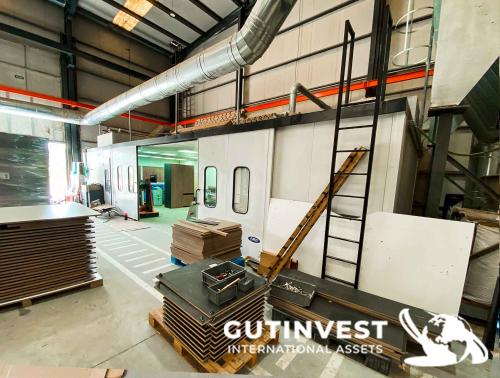 Pressurized and Climate-Controlled Paint Booth