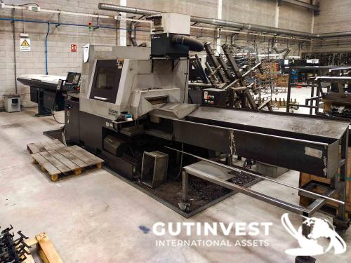 CNC Lathe with Bar Feeder