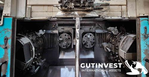Twin-Spindle Turret CNC Lathe