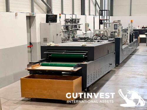 Automatic Box folding and gluing machine