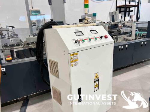 Automatic Box folding and gluing machine