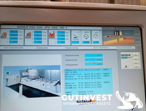CNC machining center for wood