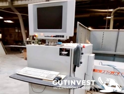 CNC machining center for wood