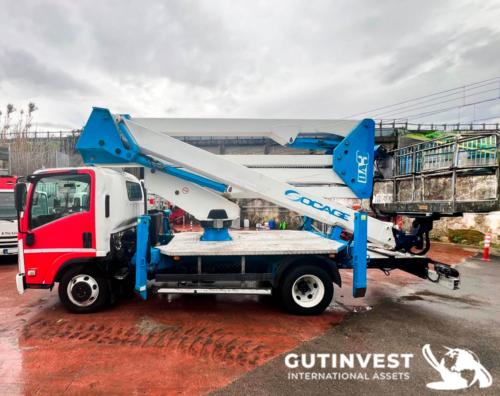 Truck with Aerial platform