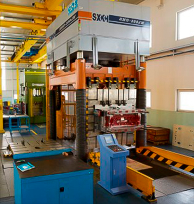 Hydraulic press for moldS, die, and matrix adjustments