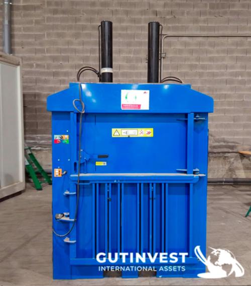 Cardboard and Plastic Baler press