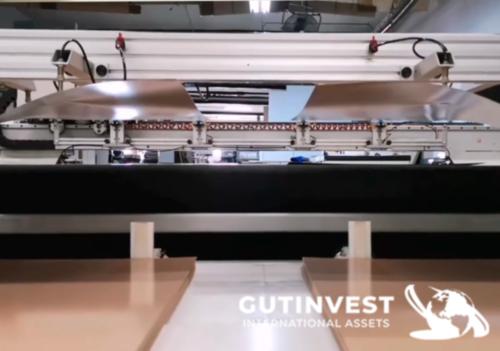Paper, cardboard, and adhesive cutting machine…