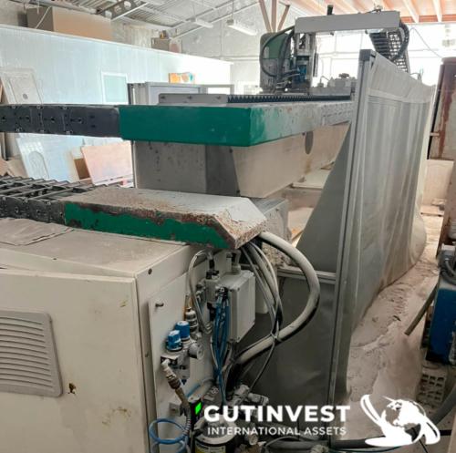 CNC copying milling machine for marble, granite, stone, and