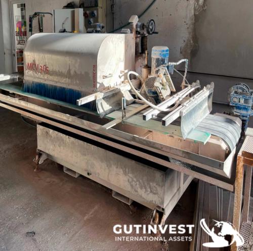 Multi-Disc Cutting Machine for Porcelain Tiles