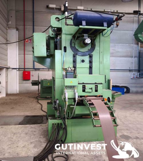 High-speed mechanical eccentric press