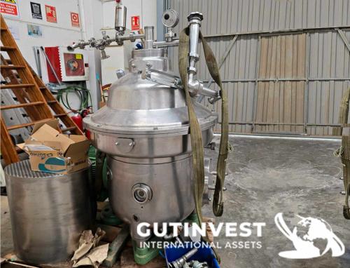 Centrifuga Desnatadora inox. de suero y leche 