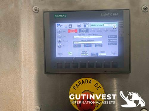 Automatic Linear Filling and Capping Machine for gazpacho a
