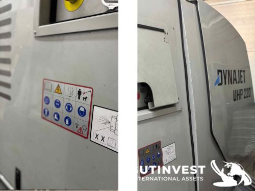 High pressure water cleaning machine