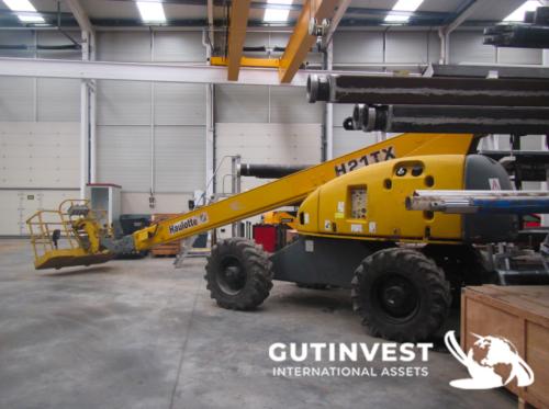 4x4 Diesel Telescopic articulated boom lift