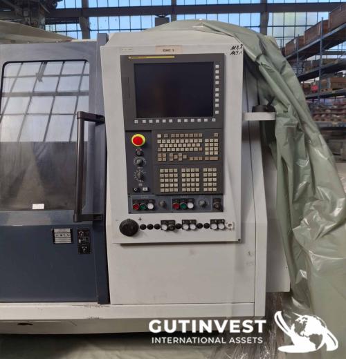 Slant Bed CNC Lathe with Live Tooling