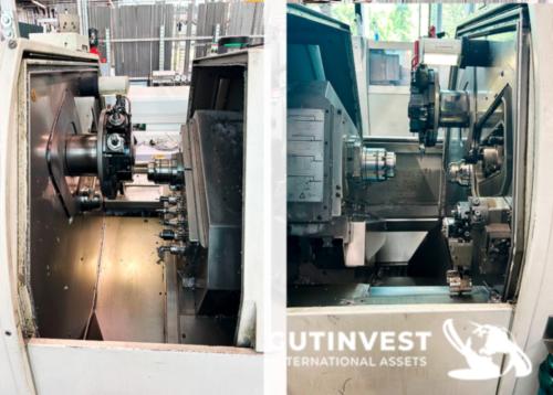 CNC Turning Center with bar feeder