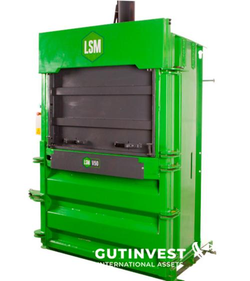 Prensa compactadora vertical 