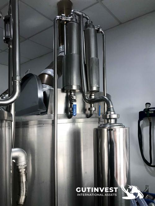 Filling and capping machine Monoblock  -1.100 bot/h