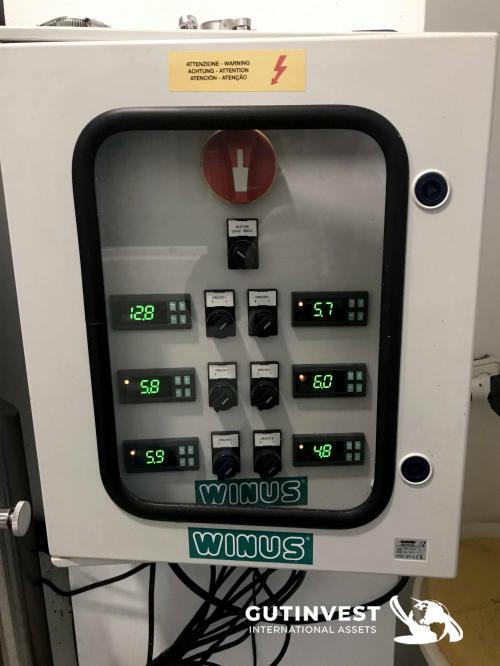 Filling and capping machine Monoblock  -1.100 bot/h