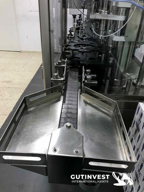 Filling and capping machine Monoblock  -1.100 bot/h