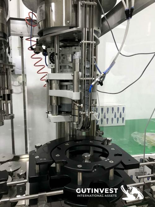 Filling and capping machine Monoblock  -1.100 bot/h