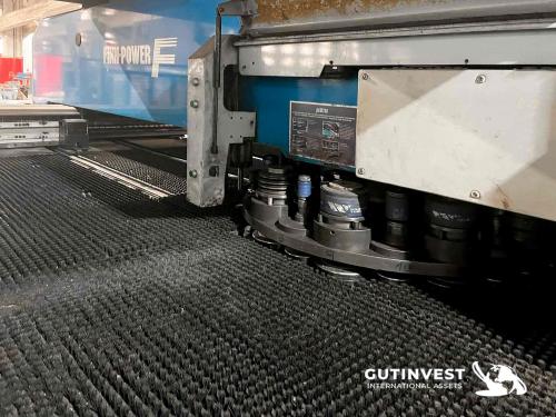 CNC punching machine for metal