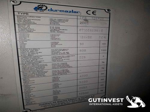 CNC punching machine - 20Tn