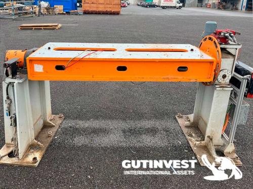 (x3) Turning tables for welding robot