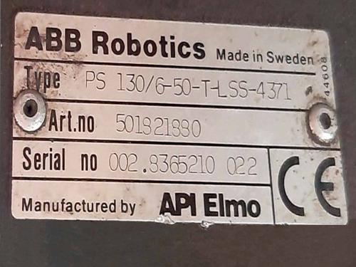 Welding robot with track and turning table - 7m