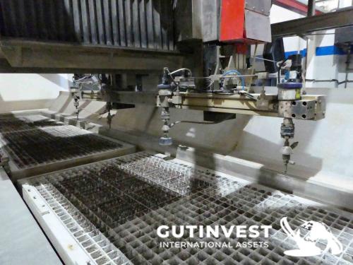 Waterjet cutting machine - 4 heads