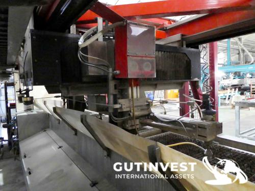 Waterjet cutting machine - 4 heads