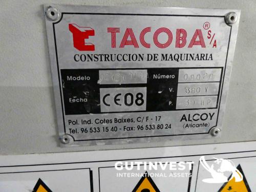 Double groover machine