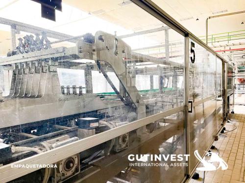 200ml glass bottle packaging line