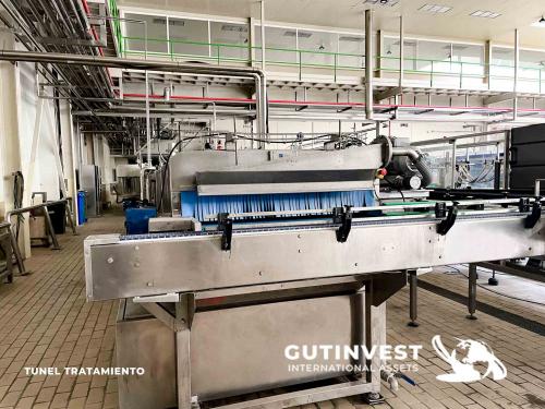 200ml glass bottle packaging line