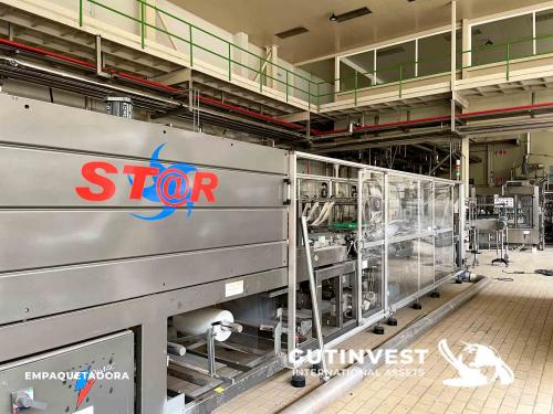 200ml glass bottle packaging line